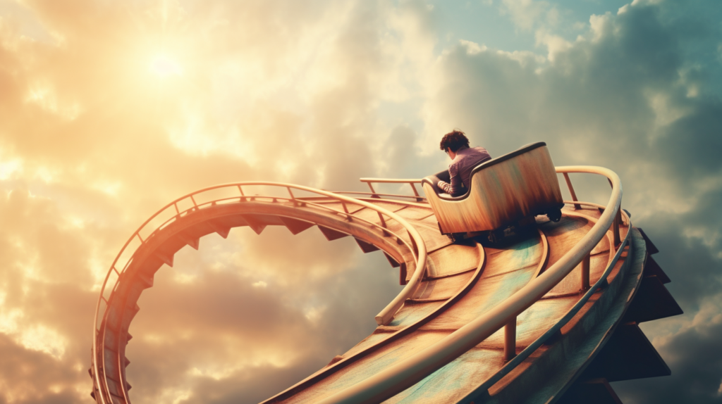 emotional rollercoaster of the comedy journey