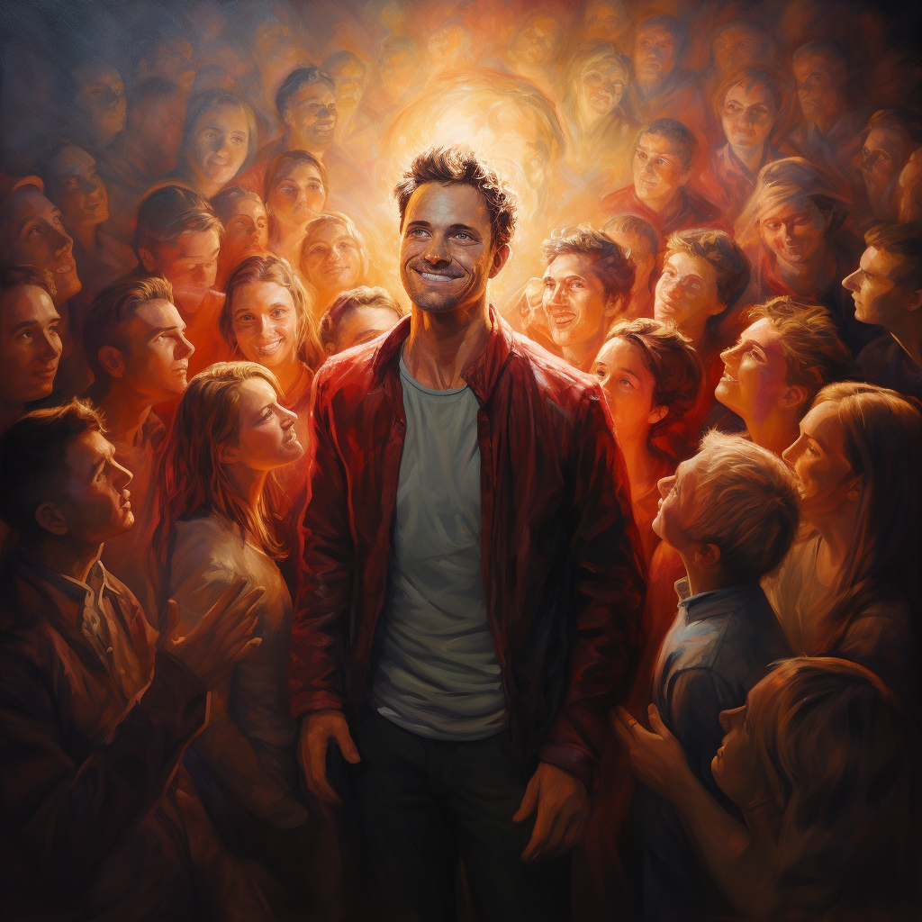 charismatic comedian